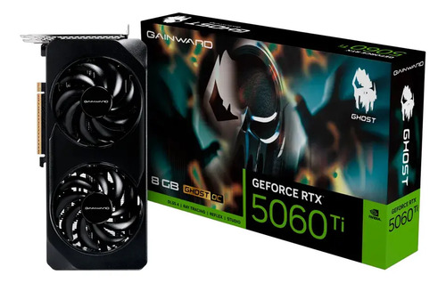 Placa de video gainward rtx 5060 ti ghost 8gb gddr7 128bit o