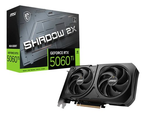 Placa de video msi geforce rtx 5060 ti 8gb shadow 2x gddr7