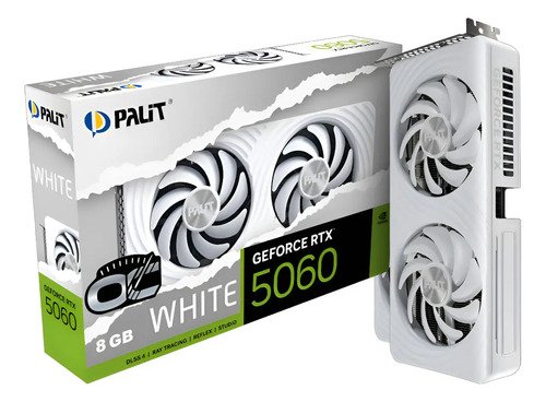 Placa de video palit nvidia rtx 5060 dual oc 8gb gddr7