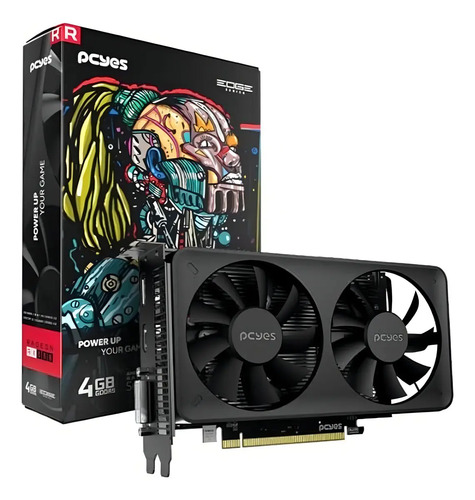 Placa De Vídeo Pcyes Radeon Rx 550 4gb Gddr5 Hdmi/dp/dvi AMD