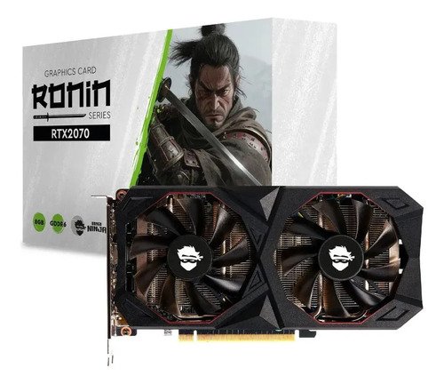 Placa de video rtx 2070 gamer ninja ronin 8gb gddr6