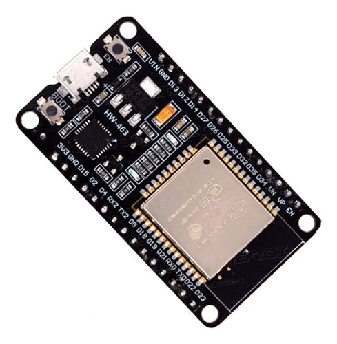 Placa esp32 pino soldado wifi bluetooth com esp32 wroom 32