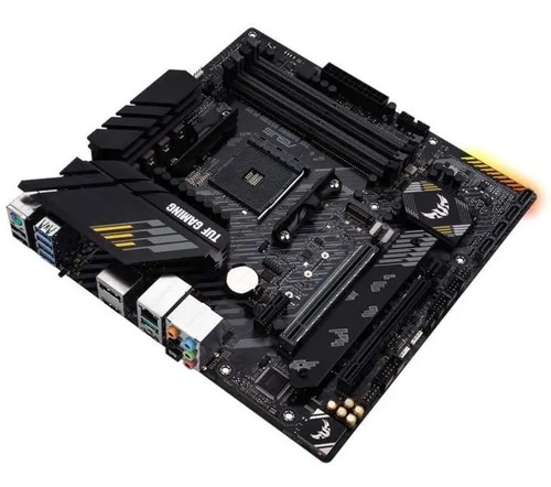 Placa-mãe Asus P/amd Am4 B550m-plus Tuf Gaming 4xddr4 Matx