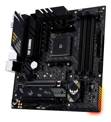 Placa Mãe Asus Tuf Gaming B550m-plus Ddr4 AMD Am4 mATX RGB