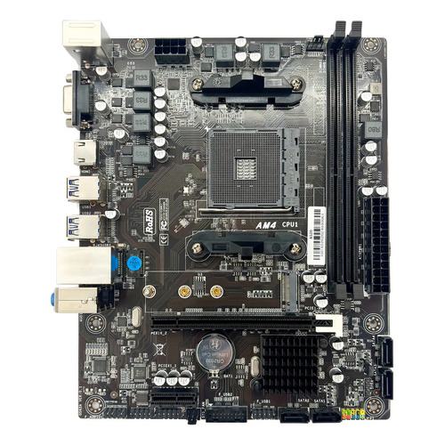 Placa mae golden memory am4 a520 ddr4 para amd ryzen