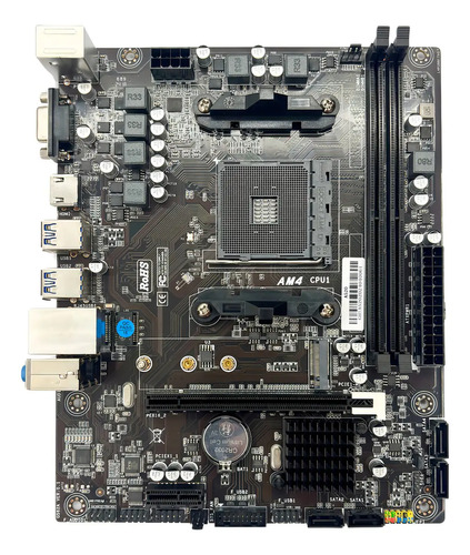 Placa Mãe Golden Memory AM4 A520 DDR4 para AMD Ryzen