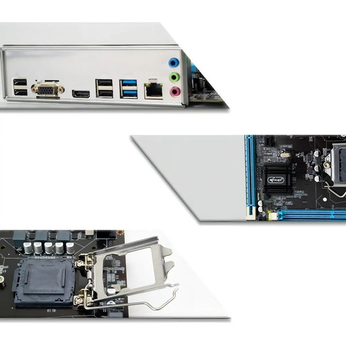 Placa Mãe Knup LGA 1155 B75 DDR3 HDMI VGA até 16GB Micro ATX Intel