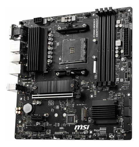 Placa Mae MSI B550M PRO-VDH, DDR4, Socket AM4, M-ATX