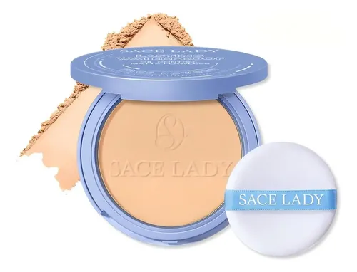 Pó Compacto Sace Lady Controle De Oleosidade E Acabamento