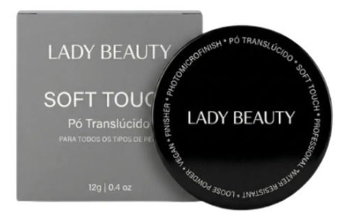Pó Facial Translúcido Soft Touch Lady Beauty