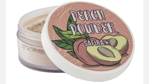 Po translucido safira peach powder translucido rosado 9g bas