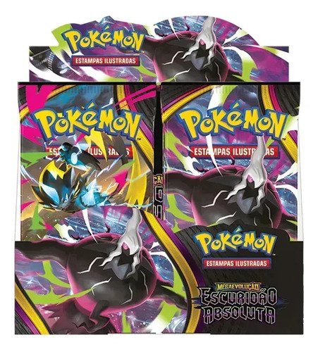Pokemon booster box escuridao absoluta darkrai pre venda esc