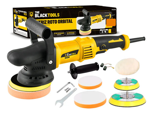 Politriz eletrica roto orbital 15mm 5 e 6 pol 950w pro950 th