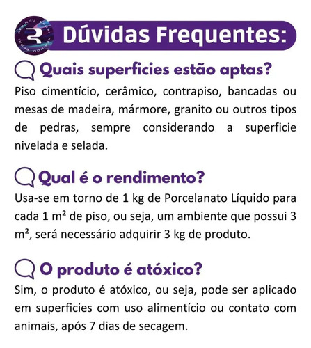 Porcelanato Líquido Premium 1 Kg - Resina Epoxi Qualidade Cor Branco