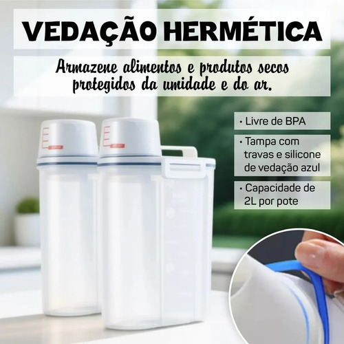 Porta Ração Pote Com Tampa Pet Gato Cachorro Dispenser Porta Racao Pote Container Porta Ração Dispenser Cor Transparente Capacidade 2,5 Litros Drop Shopy