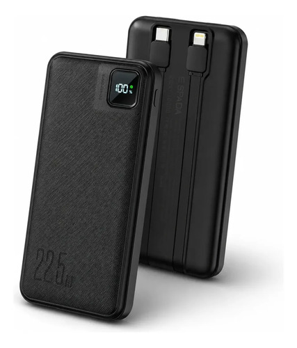 Power bank 10000mah 225w compativel com iphone samsung galax