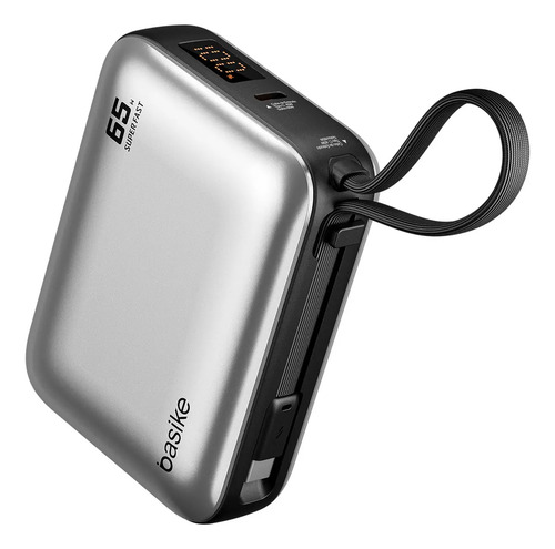 Power bank basike 20000mah para notebook e celular com cabo