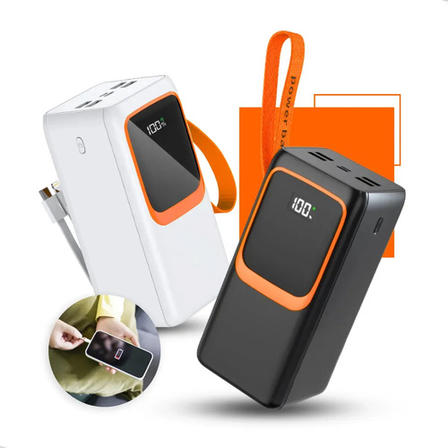 Power bank nixzen 50000mah turbo com carregamento rapido par