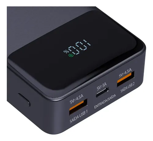 Power Bank Pro 20000mah Elg Pb200bk, Bateria Portátil Univer