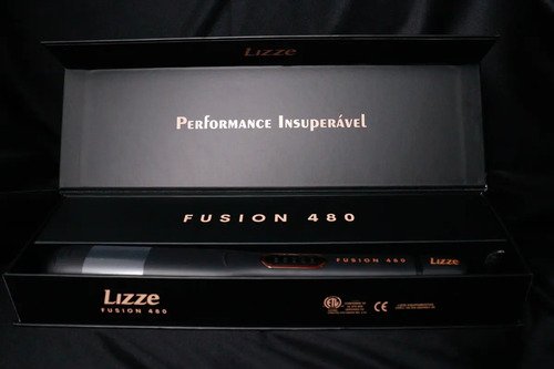 Prancha Lizze Fusion 480 Preto 127 V 127v