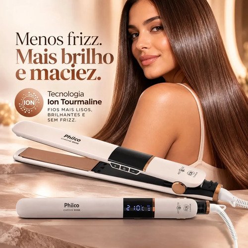 Prancha Philco PPR10 Titanium Digital Bivolt 230°C