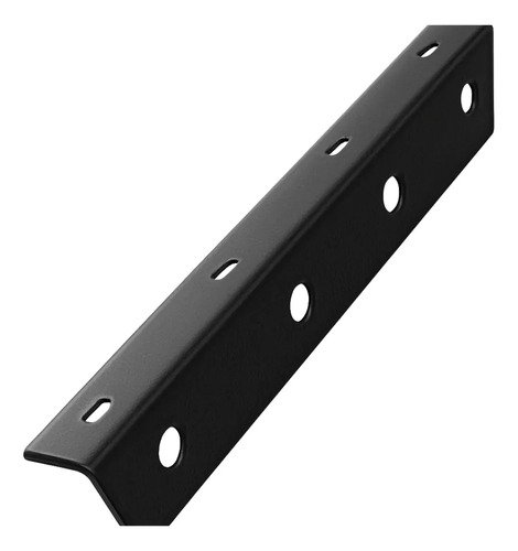 Prateleira De Aço 5 Bandejas 40x92cm Preta Coluna Triparti