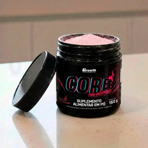 Pré Treino Core 150g Growth Supplements Pink Lemonade