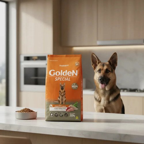 Premier Golden Special Cachorro Adulto Frango e Carne 20 kg