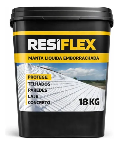 Premium acrilica manta liquida 18kg emborrachada impermeavel