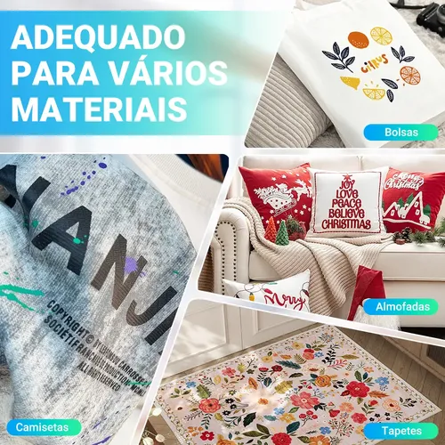 Prensa Térmica Plana Sublimação Transfer Estampa Camiseta220