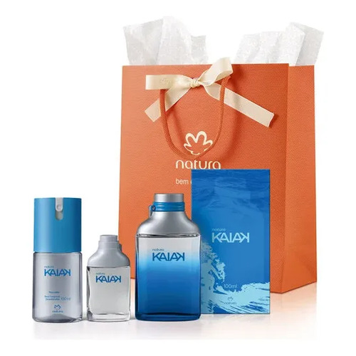Presente kit kaiak classico natura tradicional masculino ori