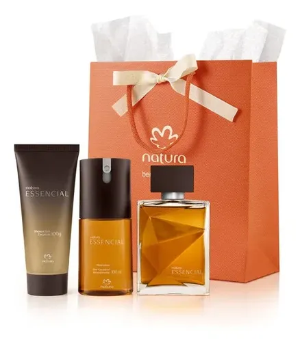 Presente kit natura essencial classico tradicional masculino