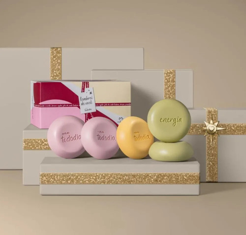 Presente Natura Tododia Sabonetes Em Barra Sortidos 5un 90g