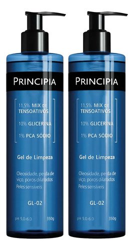 Principia kit c 2 gel de limpeza facial gl 02