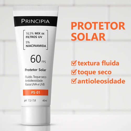 Principia Kit Completo Para Pele Sensível Com Fps 60