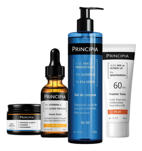 Principia kit essencial gl 02 ch vc ps