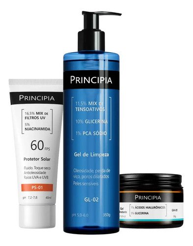 Principia kit gl 02 gh 01 ps 01 todo tipo de pele dianoite
