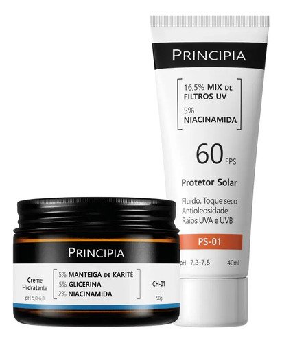 Principia kit hidratacao e protecao facial ch o1 ps 01 todo