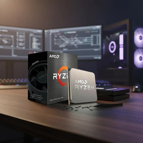 Processador Amd Ryzen 7 5700 4.6ghz 8c 16t Am4