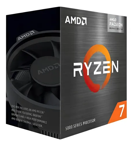 Processador amd ryzen 7 5700g 8 nucleos 16t am4 100000263box