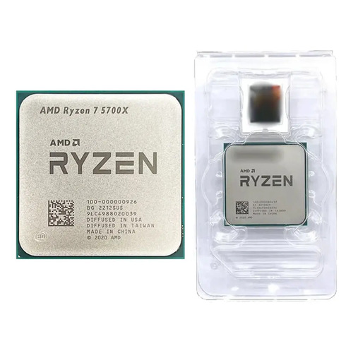 Processador Amd Ryzen 7 5700x Oem 4.6ghz 8 Núcleos E 16 Thed
