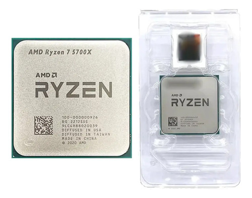 Processador Amd Ryzen 7 5700x Oem 4.6ghz 8 Núcleos E 16 Thed