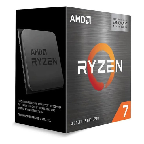 Processador amd ryzen x3d de 8 nucleos e 16 threads para 3d