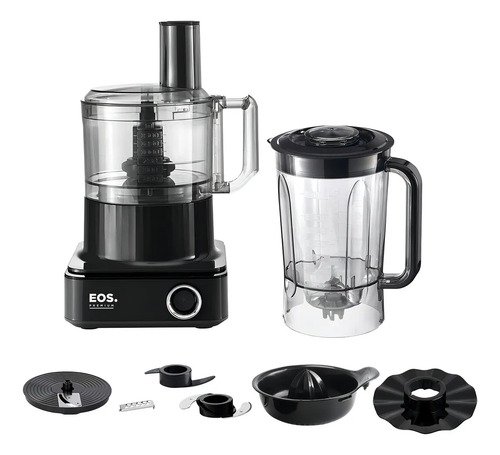 Processador de alimentos eos 7 em 1 black 1000w eps03p