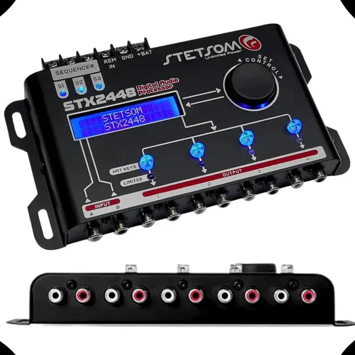 Processador De Audio Digital Equalizador Stx2448 Stetsom Som