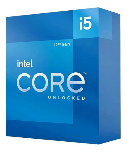 Processador Intel Core I5-12400F 2.50GHZ 18MB DDR4/5 FCLGA1700 BX8071512400F