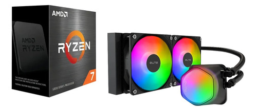 Processador Ryzen 7 5800x 8 Núcleos + Water Cooler Elite