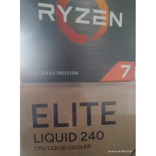 Processador Ryzen 7 5800x 8 Núcleos + Water Cooler Elite