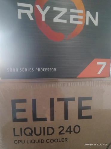 Processador Ryzen 7 5800x 8 Núcleos + Water Cooler Elite