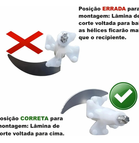 Processador Triturador Elétrico De Alimentos Inox 2 Litros